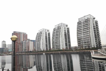 Modern Manchester Reflections on the River