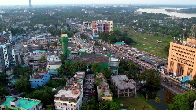 &ldquo;Aerial Drone Footage of KDA New Market &ndash; Khulna, Bangladesh&rdquo;