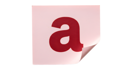 Letter A Cutouts: Real Newspaper & Magazine Fragments Photographed on White | High Definition | PNG image with transparent background