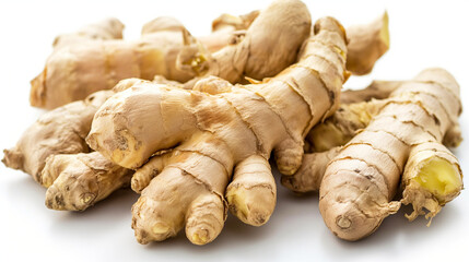 Ginger isolated on white background 
