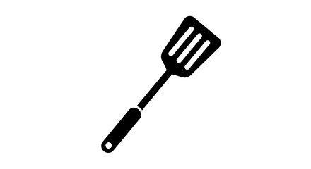 Spatula Illustration - Kitchen Utensil Cooking Equipment Isolated