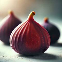 three purple figs
