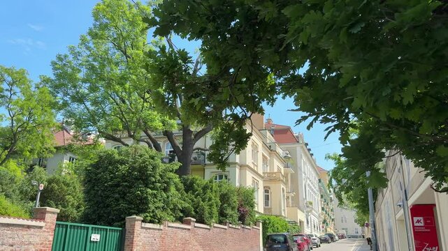residential buildings in 4th Viennese district Wieden