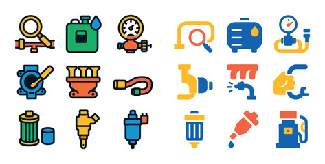 Fuel System Icons