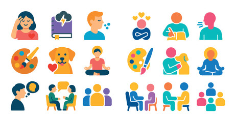 Mental Health Icons