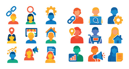 SEO Professions Icons