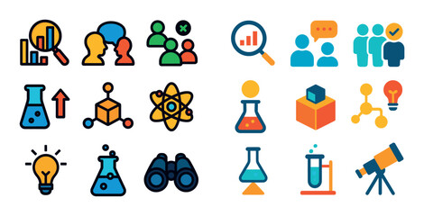 Scientific Methods Icons
