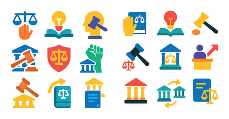 Judicial Activism Icons