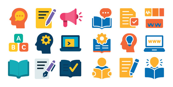 Literacy Skills Icons