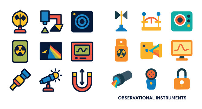 Colorful Instrument Icons
