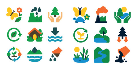 Environmental Science Icons