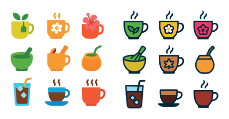 Tea and Coffee Icons