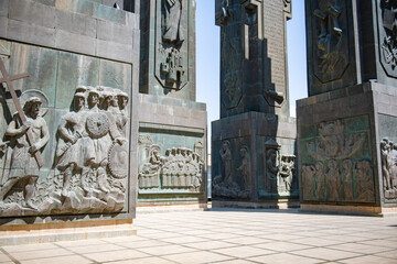 Tsereteli is the author of the monument to the chronicles of Georgia