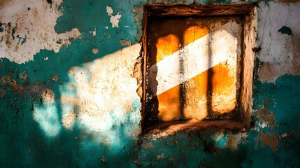 Peeling Paint Texture in Indian Flag Colors with Warm Sunlight and Cracked Surface perfect for national holiday posters, cultural pride visuals, historical education content and travel blog headers