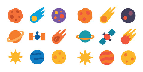 Solar System Icons