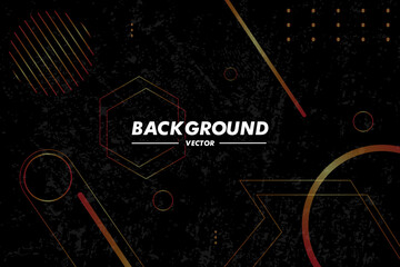 Gradient geometric shapes screensaver