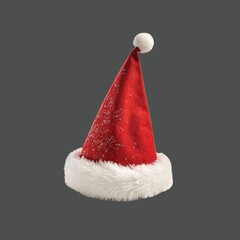 Santa Claus hat, Christmas, hat,  PNG 