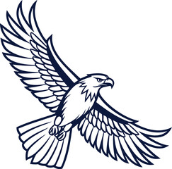 Modern Bird Logo Design – Elegant Animal Symbol for Company Identity