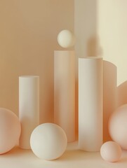 Artistic abstract still life