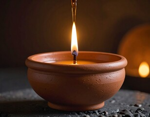candles in the dark