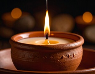 candle in the dark