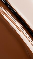 A deep, glossy dark-brown enamel backdrop with a velvety smooth surface. Subtle light reflections give it a sophisticated, high-end and elegant feel.