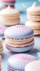 Pastel Macarons Sweet Dessert Treats