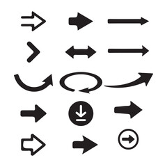 Arrows Collection Bold and Thin with free download