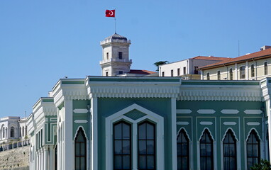 waterfront view over istanbul on a sunny day