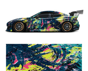 Stylized Cocker Spaniel Head Illustration in Light Blue on White Background