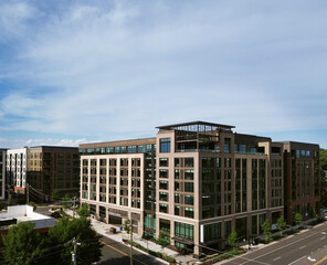 Seaboard Station in downtown Raleigh, with hotels, retail, restaurants and apartments