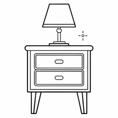 vector illustration of furniture