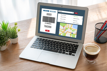 Delivery tracking system for e-commerce and modish online business to timely goods transportation...