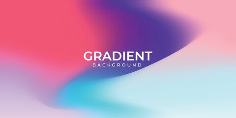 Vibrant Gradient Abstract: A visually stunning abstract composition featuring a dynamic gradient of colors, smoothly blending to create a sense of movement and depth.