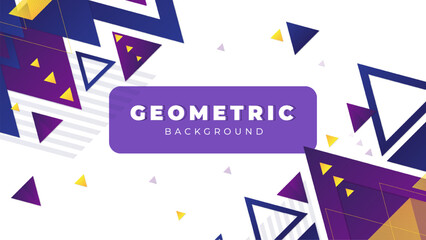 Futuristic Abstract Geometric Liquid Gradient Background with 3D Shapes and Fluid Blobs in Vibrant Purple, Blue, and Pink Tones for Modern Design Projects