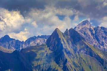 Obraz premium Höfats - Allgäu - Berg - Alpen - Gipfel