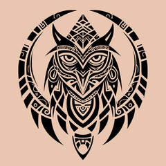 maori tribal tattoo design