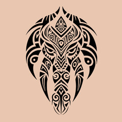 maori tribal tattoo design