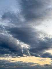 clouds in the sky