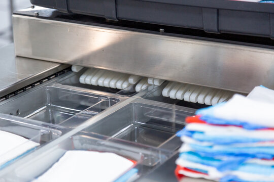 production of medical dressing trays surgical