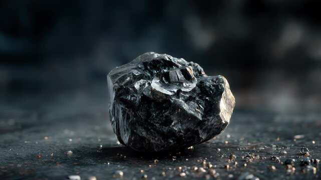 Rare Earth Elements Close-Up &ndash; Macro Video of Metallic Specimens