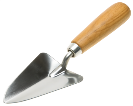 Gardening trowel tool isolated on a white background png