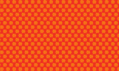 Seamless decorative pattern with hearts dots and circles on vintage pink background