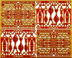 3D Decorative Wall-Art Design, Beautiful Wallpaper Background