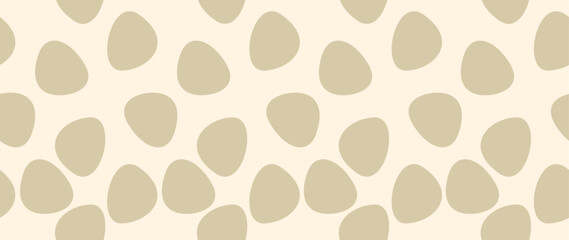 Vector flat background. Minimalist trendy abstract polka dot pattern. Perfect for screensaver, poster, card, invitation or home decor.