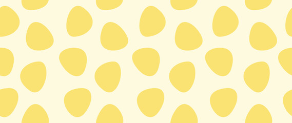 Vector flat background. Minimalist trendy abstract polka dot pattern. Perfect for screensaver, poster, card, invitation or home decor.