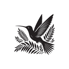 Humming Bird Vector (4).eps