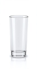Empty Glass, Clear Drinking Glass, Transparent Glassware, Simple Glass Design, Beverage Glass