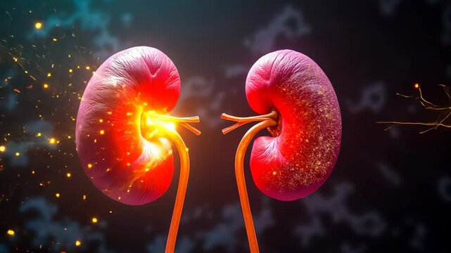 Kidney disease, renal function, failure symptoms. Organ health. Nephrons filter blood efficiently. Dialysis removes waste products. Treatment improves patient lives.