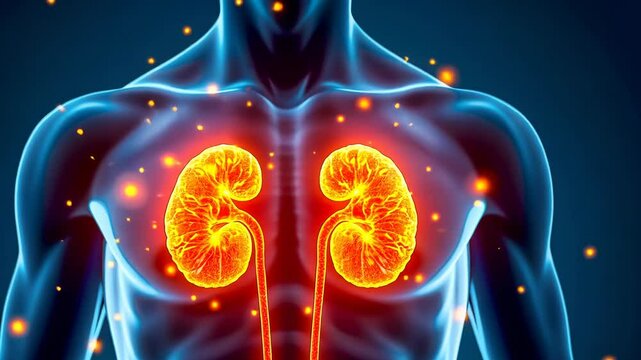 Kidney disease, renal failure, treatment options. Health management. Nephrons filter blood efficiently. Dialysis machine removes impurities. Lifestyle adaptation increases survival rates.